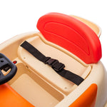 12V Electric Bumper Kids Ride On Car with Remote Cute Burger Design 360° Spin Toy