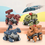 5pcs Dinosaur Model Toys Take Apart Building Kits Dinosaur Holiday Gift