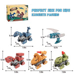 5pcs Dinosaur Model Toys Take Apart Building Kits Dinosaur Holiday Gift