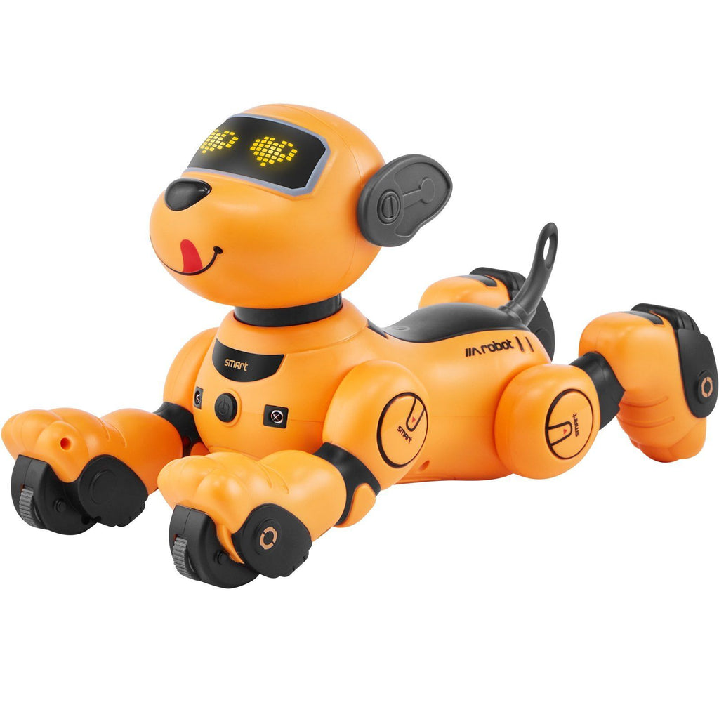 RC Robot Dog Talking Dancing Interactive Toy Touch Voice Remote Control Programmable Holiday Gift