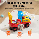 Toddler Cute Ride On Car Sliding Car with Music Storage Box Outdoor Indoor Car