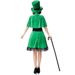 Leprechaun Costume Adult St Patricks Day Outift Irish Leprechaun Performing Dress Full Set