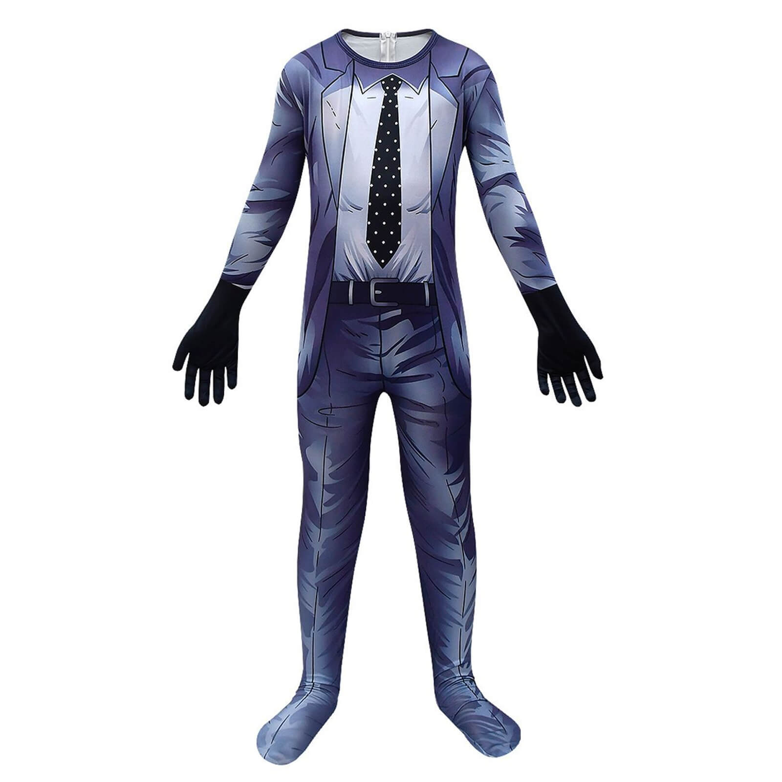 Kids Titan Cameraman Jumpsuit and Mask 2pcs Suit Cosplay Outfit for Halloween