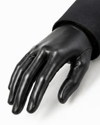 Mens Retro Spider Detective Costume Black Hero Trench Coat with Helmet and Accessories for Cosplay