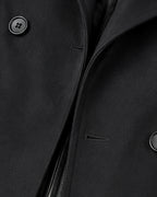Mens Retro Spider Detective Costume Black Hero Trench Coat with Helmet and Accessories for Cosplay