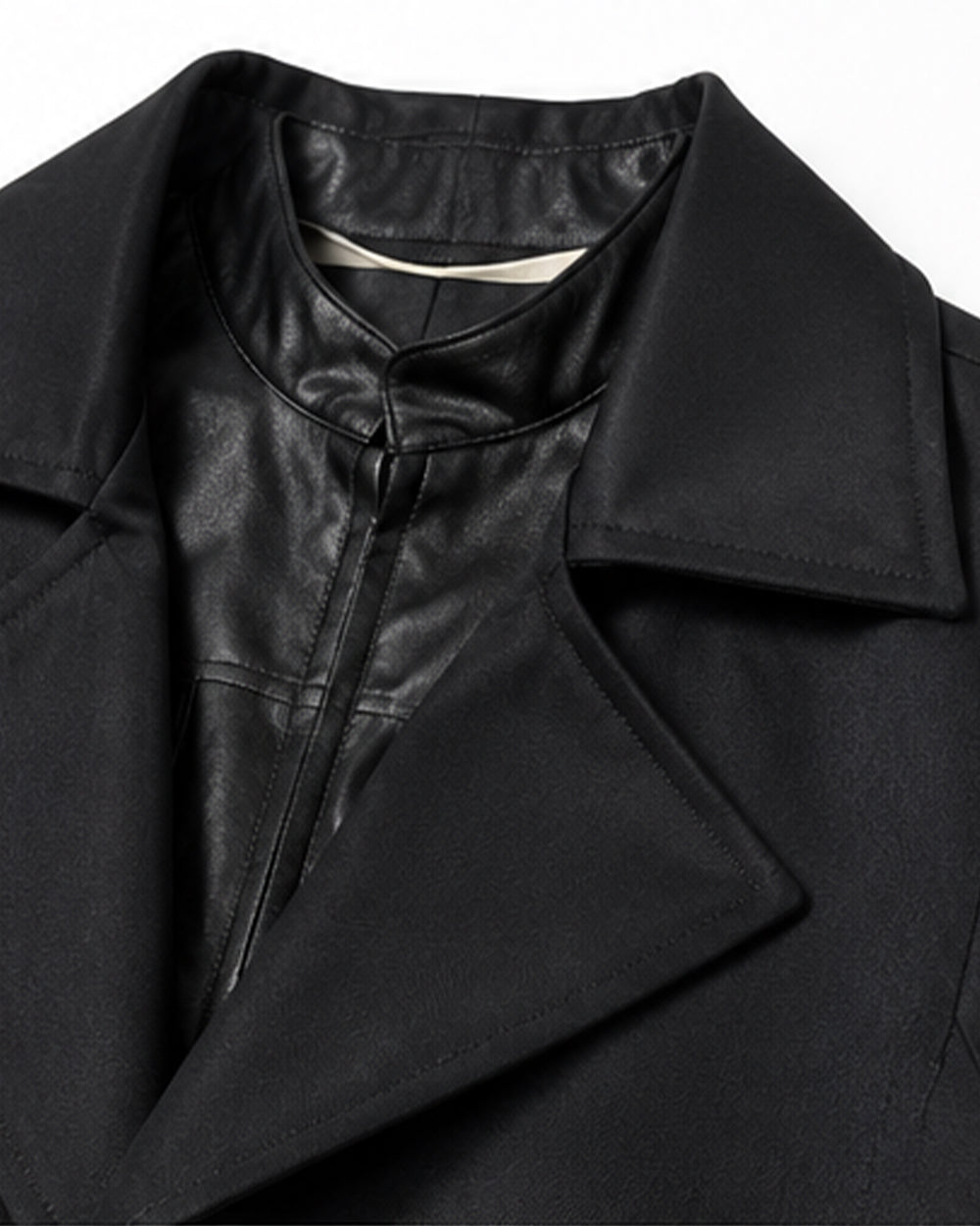 Mens Retro Spider Detective Costume Black Hero Trench Coat with Helmet and Accessories for Cosplay