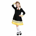 Anya Costume The Spy Child Cosplay Dress and Socks Headwear Full Set