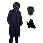 Adult and Kids Front Man Costume Game 2 Cosplay Coat and Gloves