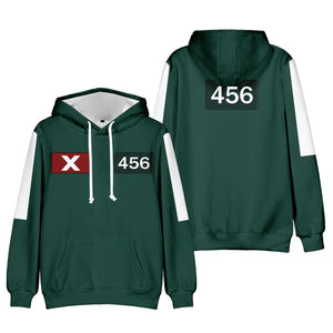 Kids Game 2 Hoodie Player 456 Cosplay Sweatshirt Plus Size Shirts