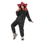 Demogorgon Onesie Family Ultra-Soft Winter Fleece Pajamas Cozy Loungwear for Kids Adults Cosplay
