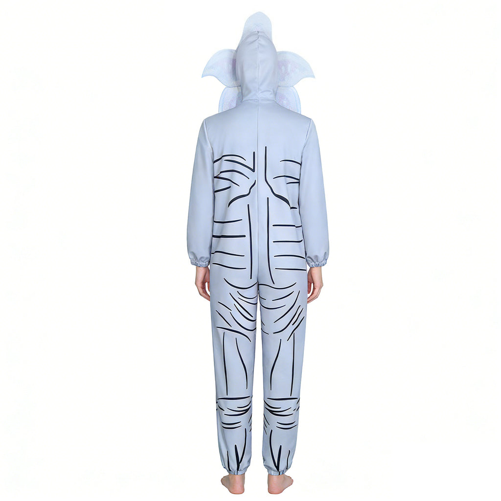 Demogorgon Jumpsuit Unisex Hooded Pajamas Monster Sleepwear Cosplay Costume