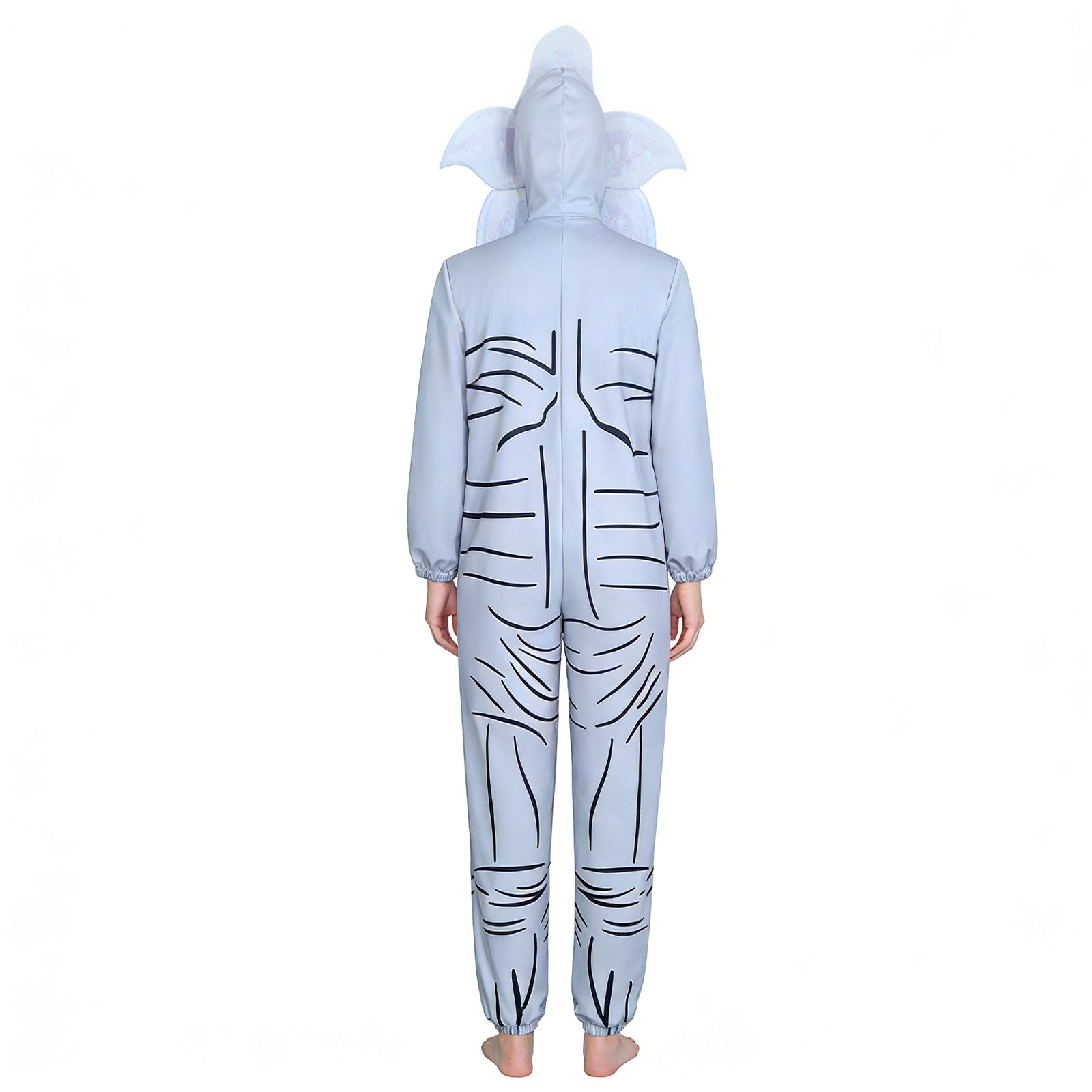 Demogorgon Jumpsuit Unisex Hooded Pajamas Monster Sleepwear Cosplay Costume
