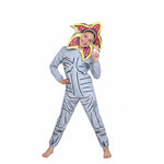 Demogorgon Jumpsuit Unisex Hooded Pajamas Monster Sleepwear Cosplay Costume