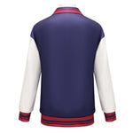 Adult Lucas Red Jacket The Final Season Lucas Casual Outerwear Retro 80s Letterman Coat