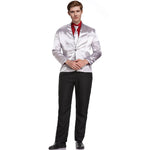 Mens Joker Costume Jared Leto Outfit Tops Pants Shirt and Accessories for Halloween Cosplay