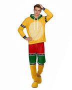 Demon Turtle King Tracksuit Yellow Monster Hooded Sweatshirt and Pants Suit