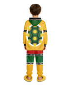 Demon Turtle King Tracksuit Yellow Monster Hooded Sweatshirt and Pants Suit