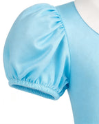 Rosalina Princess Dress Soft Multi-Layered Tulle Party Gown with Puffy Sleeves for Daily Wear