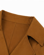 Women Tomorrow Superheroine Trench Coat Brown Long Duster Jacket for Comic Con