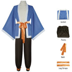 Adult Taiyi Zhenren Costume Master Cosplay Outfit Robe and Pants Suit for Men