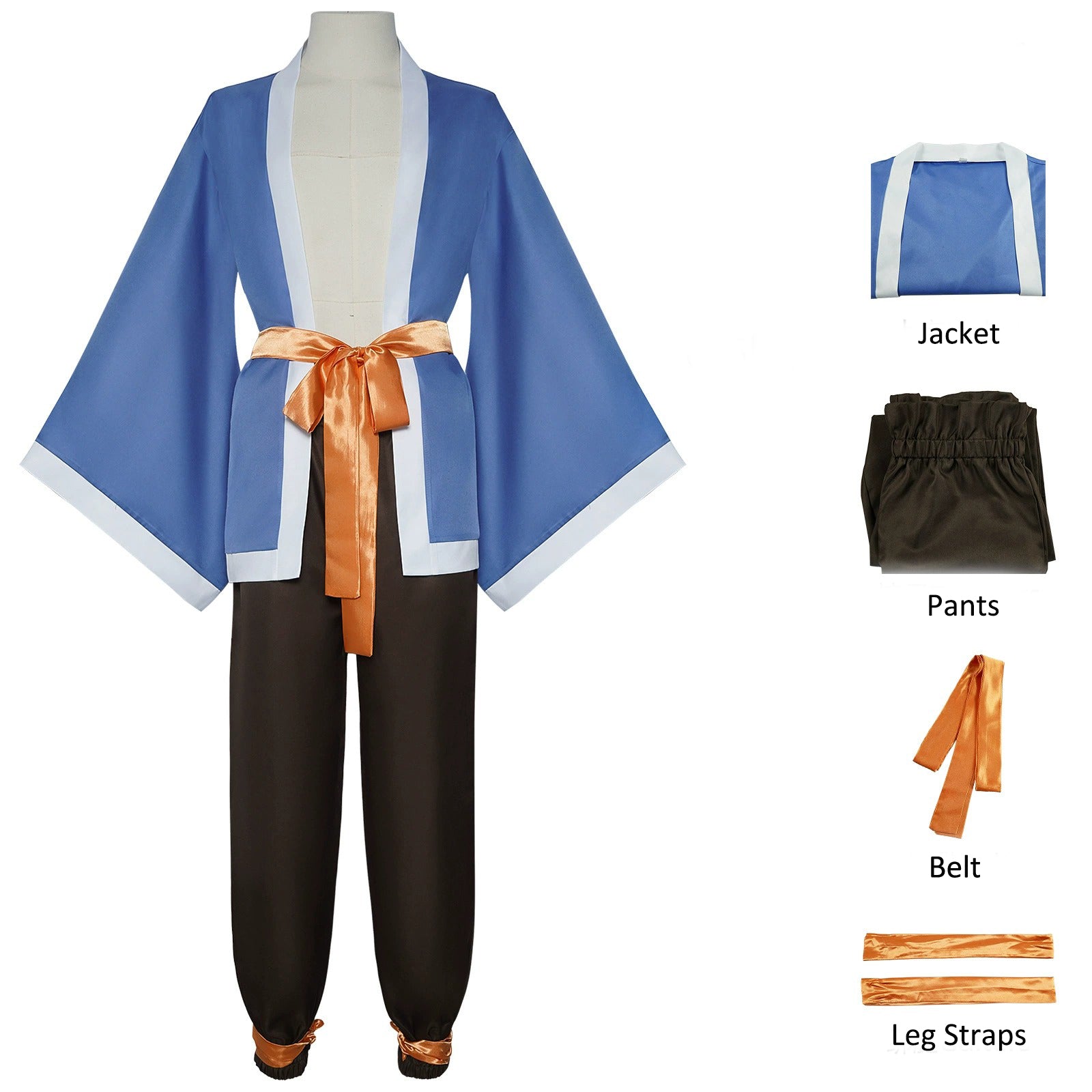 Adult Taiyi Zhenren Costume Master Cosplay Outfit Robe and Pants Suit for Men