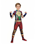 Boys A-train Costume Fastest Man in the World Jumpsuit Halloween Party Dress Up Outfit