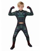 Soldier Boy Costume Ben Battle Suit Jumpsuit and Helmet for Halloween Cosplay