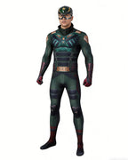 Soldier Boy Costume Ben Battle Suit Jumpsuit and Helmet for Halloween Cosplay