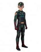 Soldier Boy Costume Ben Battle Suit Jumpsuit and Helmet for Halloween Cosplay