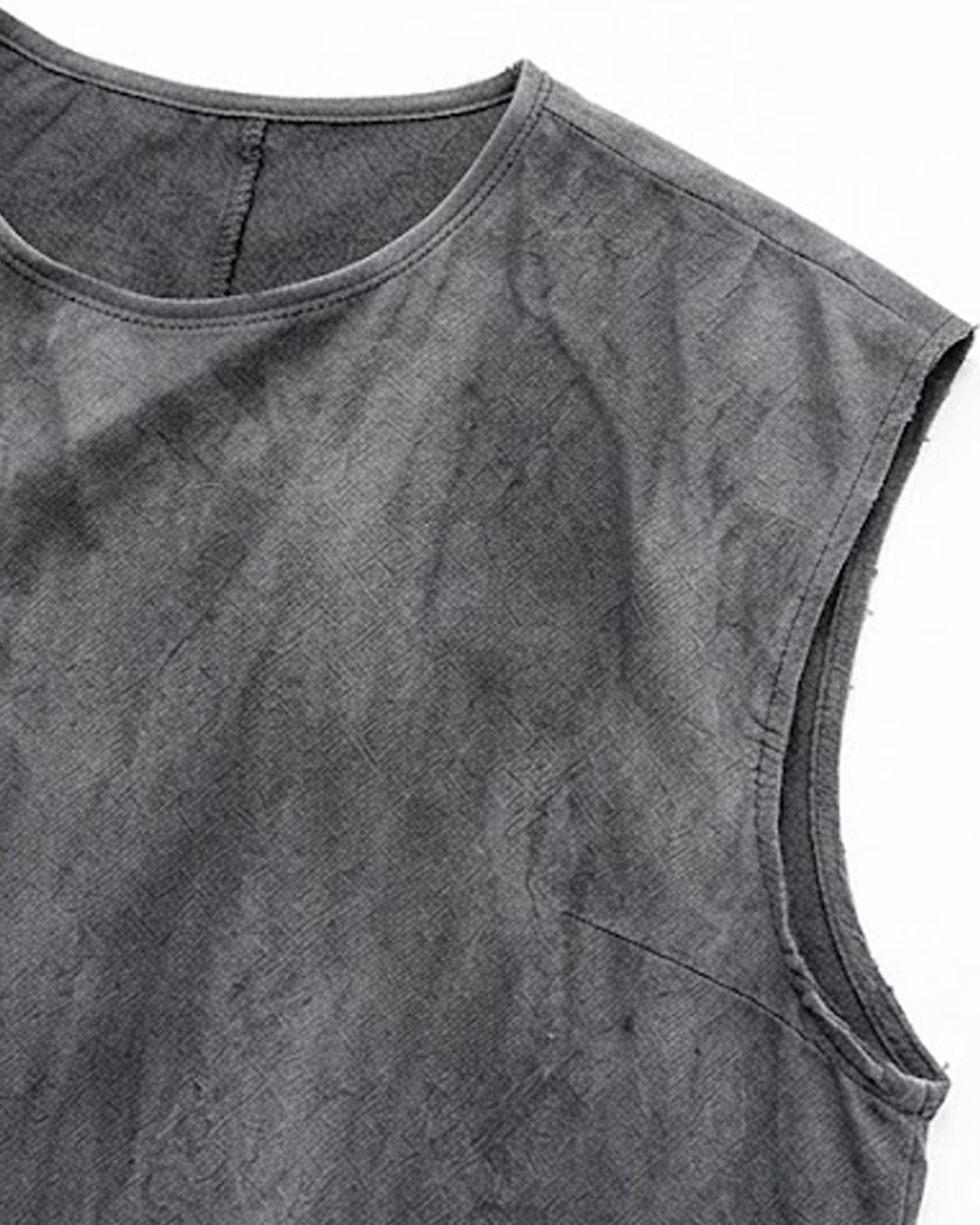 Ancient Greek Warrior Costume King Odysseus Style Dark Gray Vest and Pants Set for Renaissance Theme Events