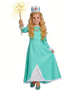 Rosalina Princess Costume Dress with Magical Accessories for Cosplay Events