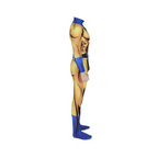 Adult Robert Reynolds Costume Bob The Guard Yellow Cosplay Outfit with Cloak Suit