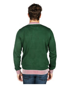 Men's Peekaboo Santa Beard Christmas Sweater Ugly Xmas Jumper