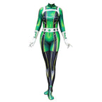 Tsuyu Jumpsuit Rainy Season Hero Froppy Costume Green Bodysuit for Cosplay