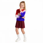 Casual Halloween Costume Sweatshirt and Skirt 2pcs Suit for Cosplay Daily Wear