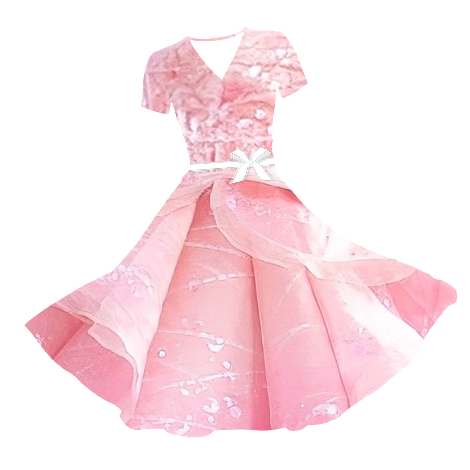 open lace back dress Meri Meri Pastel Halloween Stitched Streamer main image 0