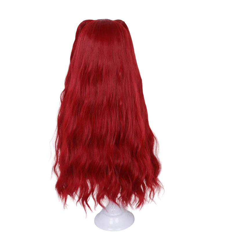 Kids Princess Red Costume Movie 5 Red Heart Cropped Tops Shirt Flared Pants and Skirt for Themed Party