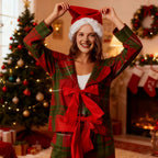 Adult Christmas Pajamas Set Xmas Party Costume Stylish Festival Loungwear