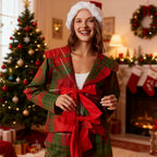 Adult Christmas Pajamas Set Xmas Party Costume Stylish Festival Loungwear