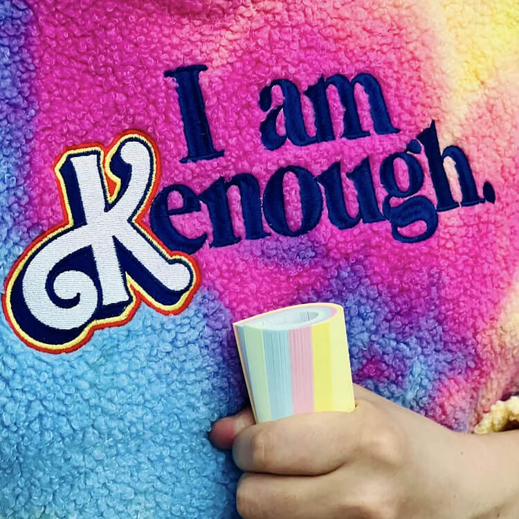 I AM Kenough Hoodie Unisex Soft Fleece Pullover Sweatshirt for Adults