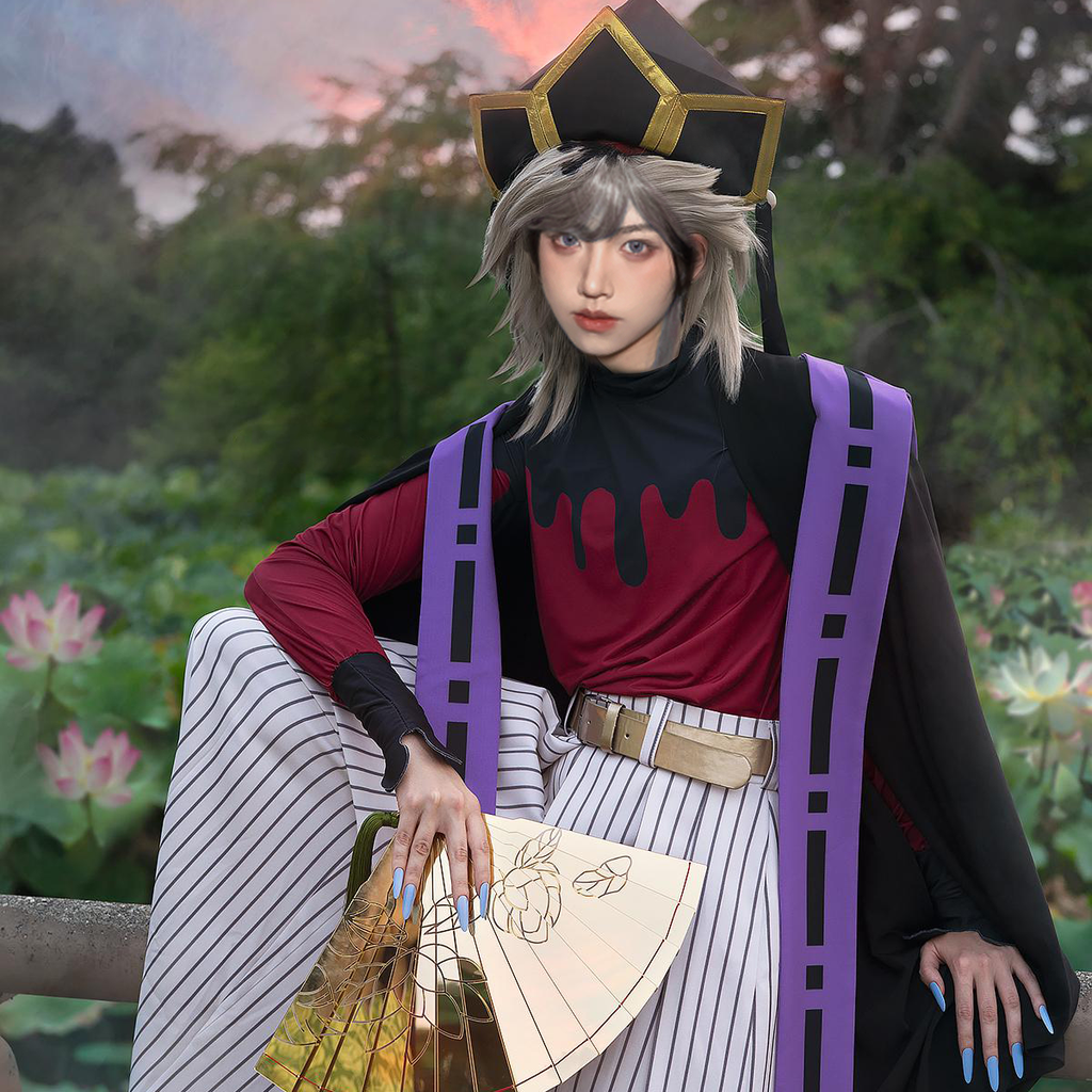 Douma Cosplay Costume Adult Halloween Carnival Party Stage Performance Outfit