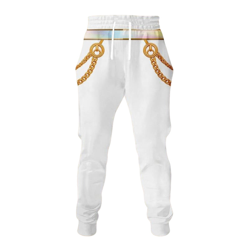 Pop Idol Costume Kids Adults Hoodie and Sweatpants Set Causal Tracksuit for Daily Wear