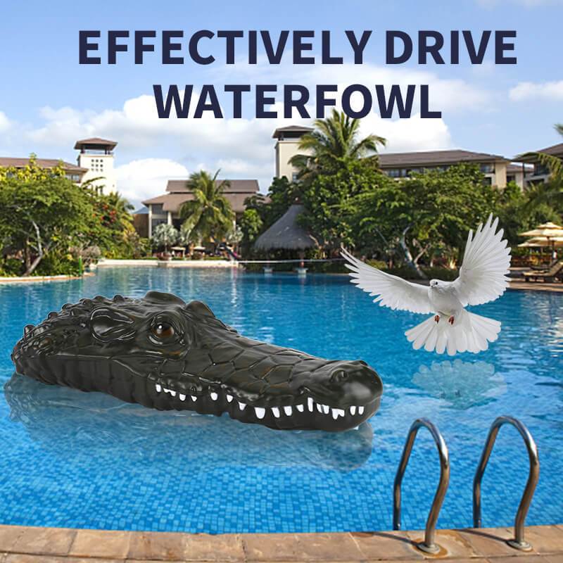 RC Racing Boat with Crocodile Head - Electric Racing Boat Remote Control Boat Pools Spoof Toy