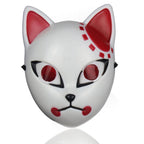 Tanjiro Sabito Mokomo Demon LED Mask Fashion Cosplay Mask Halloween Party Props