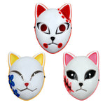 Tanjiro Sabito Mokomo Demon LED Mask Fashion Cosplay Mask Halloween Party Props