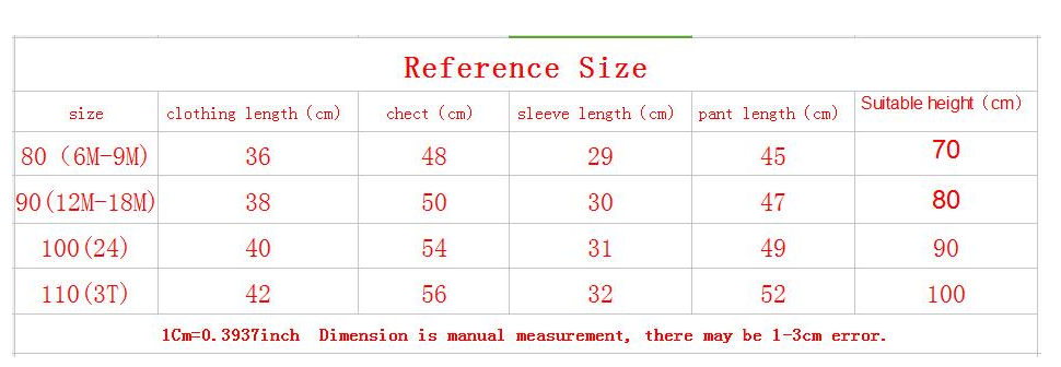Baby Boys Girls Toddler Suits Dinosaur T-shirt+Pants 2Pcs