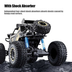 1/8 Large RC Car 4WD Remote Control Monster Truck Rock Crawler Climbing Buggy