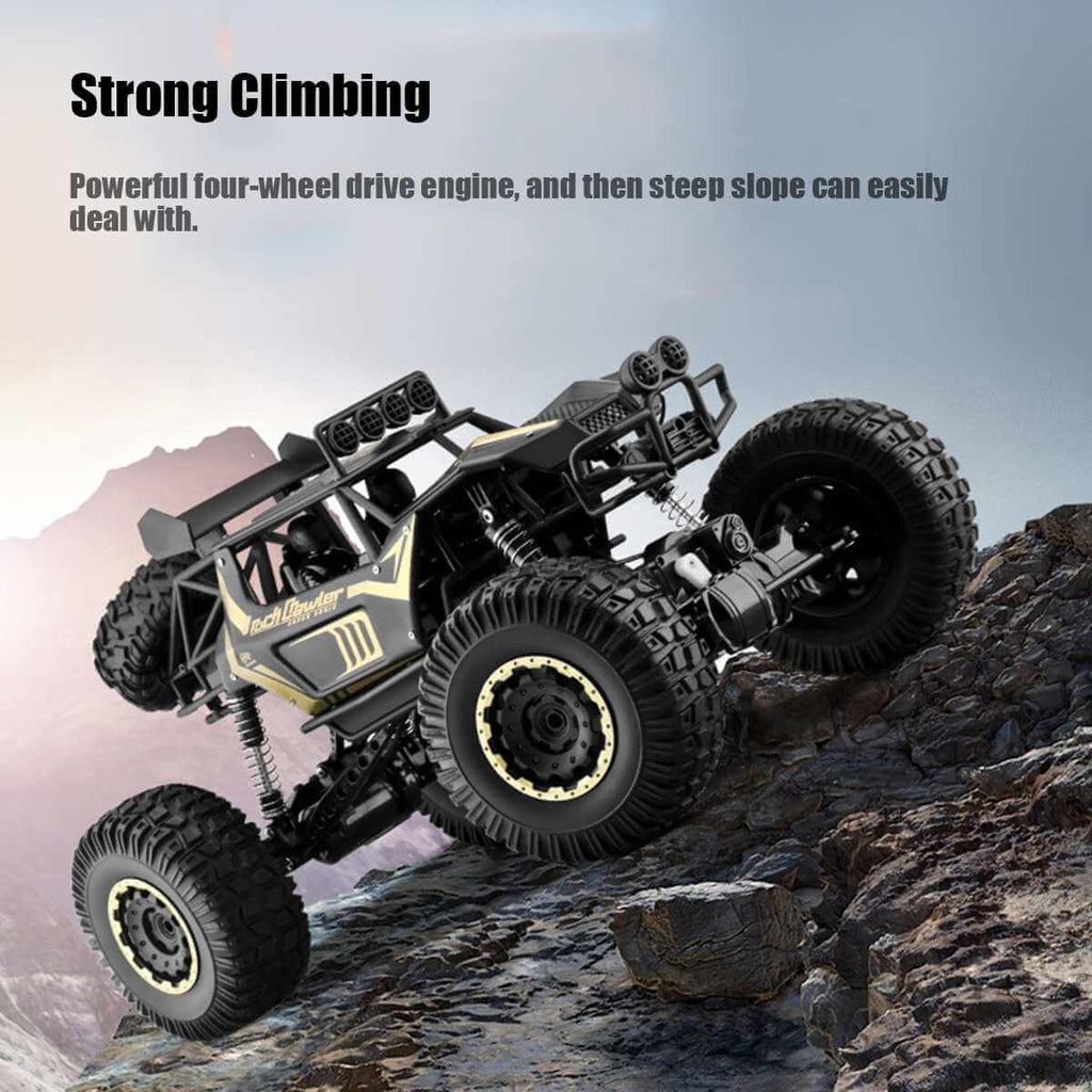 1/8 Large RC Car 4WD Remote Control Monster Truck Rock Crawler Climbing Buggy
