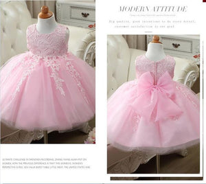 Tulle Lace Flower Girl Dresses for Toddler Little Girls