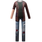 Kids Zombies Costume Zed Cosplay Jumpsuit Boys Fashion Halloween Outfit